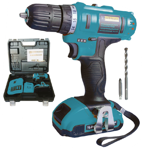 Meşem Akülü Vidalama 14.4 Volt (10/Koli)✓